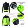 Men's Thermal Cycling Jacket Long Sleeve Snow Water Reflective Windproof