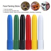 6pcs / box Face Painting Twistable Crayons Washable Face Painting
