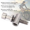 Unbranded Titanium Alloy M5x30mm Seatpost Screw For Firm Connection CSY