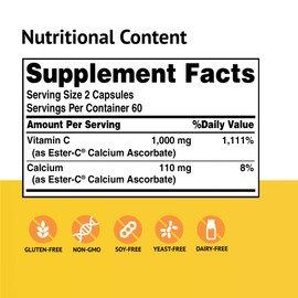 Ester-C 500mg American Health Products 120 Caps