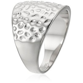 Lavari Jewelers Stainless Steel Textured Ring - Size 5 - Men’s Fashionable Christmas Gift