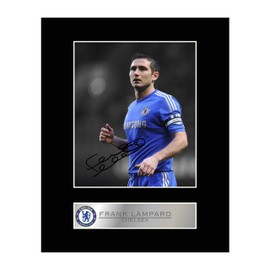 Frank Lampard Signed Mounted Photo Display Chelsea FC #2