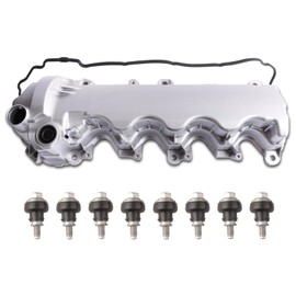 MILIPARTS Right Side Aluminum Valve Cover Compatible with 2004-2014 Ford F-150 F-250 F-350 Expedition Explorer Mustang Lincoln Mark LT Navigator Mercury Mountaineer 4.6L 5.4L 9L1Z6582D