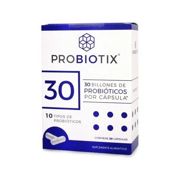 Probiotix | 30 Billones De Probióticos | 10 Cepas |