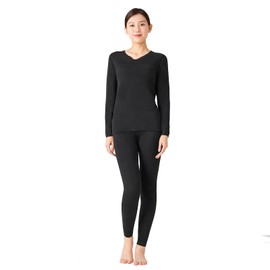 Hot House Women's Inner Wear, For Winter, Black