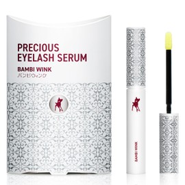 Alto Bambi-Wink Thick Eyelash Serum, Highly Concentrated of Fullerene, Sensitive Skin Patch Tested, Eyelash Serum, Made in Japan, Additive-free (1 Bottle) for Women