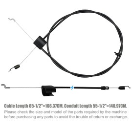SizendHK 532194653 194653 Drive Control Cable for AYP 214502X83E 219611X83E 37611 Craftsman 961240002 96124000300 Husqvarna 62522FE 65022ES Walk-Behind Lawn Mower (532194653)