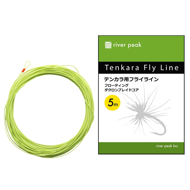 river peak Fly Line Floating for Tenkara (Sage, 5m)