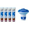 SUDS-ONLINE Floating Dispenser + 40 Ultimate Chlorine Tablets 20g Hot
