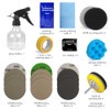 POLIWELL Headlight Restoration Kit - 3 Easy Steps for Clarity