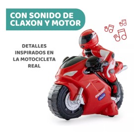 Chicco Motocicleta A Control Chicco Ducati 1198 Con Volante Remoto
