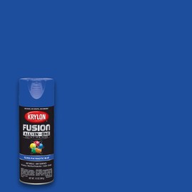 12 oz Krylon K02716007 Patriotic Blue Fusion All-In-One Paint & Primer Spray Paint, Gloss
