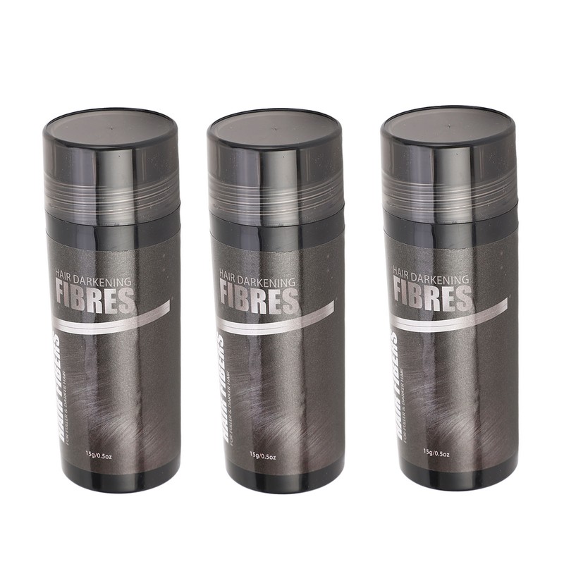 3pcs 15g Hair Volumizing Powder Fluffy Dense Hair Thickening Fibers