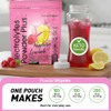 PowderVitamin Electrolitos en polvo Plus (100 porciones) Limonada de frambuesa