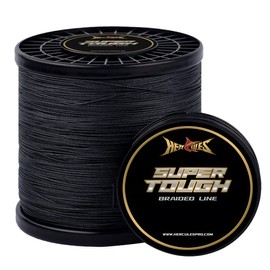 HERCULES 4 Braid PE Line Fishing Line Black 30lb 150yds 137m