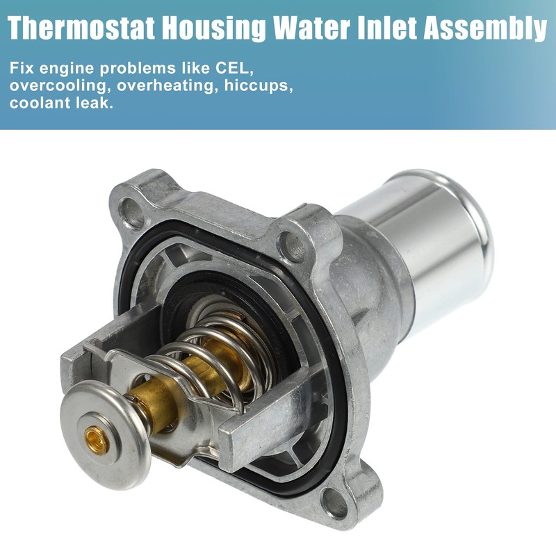 QUARKZMAN 6338050 Engine Coolant Thermostat Housing Assembly for Vauxhall Zafira