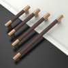 Coinkoly 10 Pack Brown and Champagne Bronze 3.75 Inch(96mm) Hole