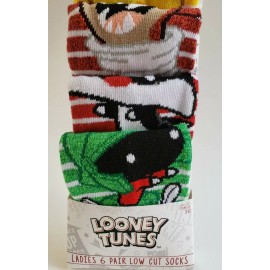 Bioworld Looney Tunes Low Cut Socks 6 Pairs Fits Shoe Size Women 5-10 Men 5-8 Y7-12 NWT