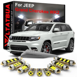 WLTATBUA LED Interior Light Kit Package Replacement for JEEP Grand Cherokee WK2 2011 2012 2013 2014 2015 2016 2017 2018 2019 2020 2021