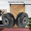 4Pcs Sliding Barn Door Wheel Heavy Duty Cabinet Window Pulley