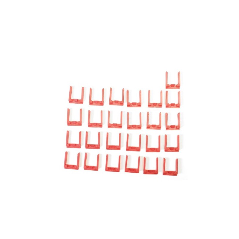 Carrera 20085204 Road Locking, 24 Pieces