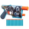 Nerf Star Wars The Mandalorian Dart Blaster, 12 Elite Darts,