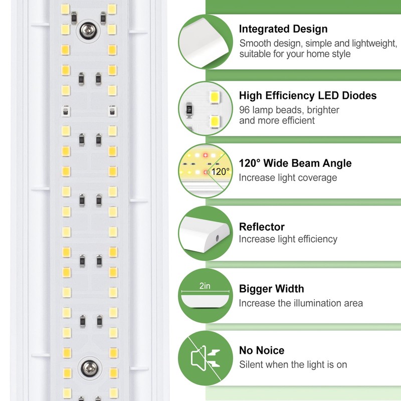 FOXGARDEN Grow Light, Full Spectrum Plant Light Strip for Indoor