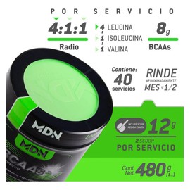 Bcaas 411 Mdn 480 Gramos 40 Porciones