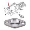 EGR Valve, Qiilu Valve Cover Gasket, EGR Valve Blanking Block
