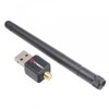 Octagon 150 Mbit/s WL028 USB WLAN Stick with Antenna Black