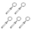 sourcing map 5Pcs M10 304 Stainless Steel Expansion Eyebolt, Closed
