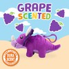 Scentco Dino Dudes Backpack Buddies - Scented Plush Toy Dinosaur
