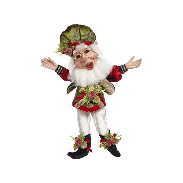 Mark Roberts Elves 51-16186 Joyeux Noel Elf Small 10.5 Inches