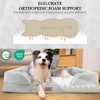 Comfort Expression Orthopedic Dog Bed for Large Dogs 38x25 Inch,