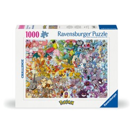 Ravensburger Puzzle 12000460 - Challenge Pokémon - 1000 Pieces Puzzle for Adults and Children from 14 Years, Pokémon Puzzle, Pokémon Gifts