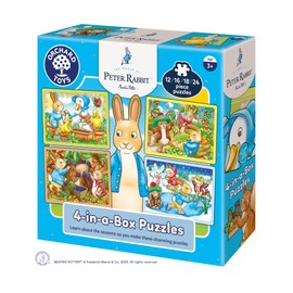 Peter Rabbit™ 4-in-a-box Puzzles