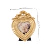 Cabilock Embossed Frame Heart Shaped Photo Frame Small Heart Picture