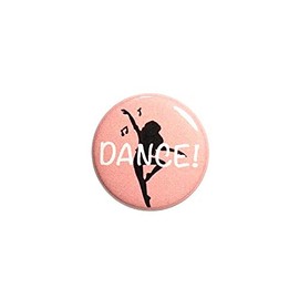 Dancer Button Dance Pin Backpack Pin 1 Inch 62-26