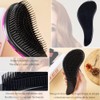Royal Blue Detangling Comb,RUAKIVA Cepillo para Cabello,Desenreda Tu Cabello Fácilmente,Cepillo