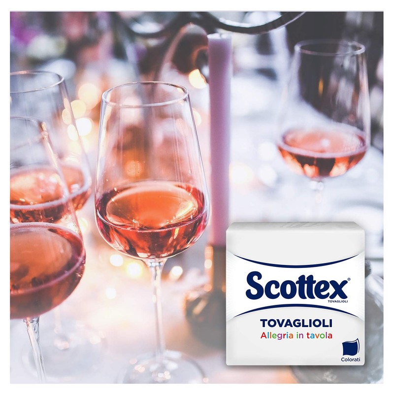 Scottex 2 Ply Napkins 1 Pack of 35