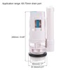 uxcell Toilet Flush Valves, 2 Inch Dual Flush Valve Split
