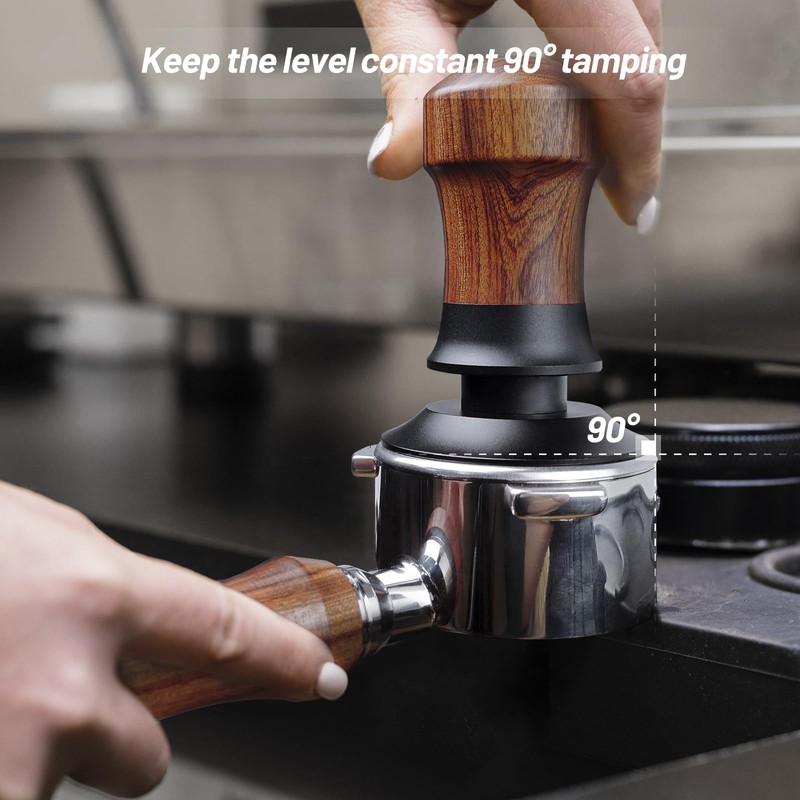 NOTSEK Coffee Tamper 58mm, 30lbs Constant Pressure Tamper Tool with