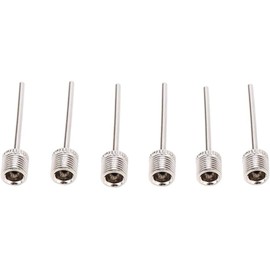 Vbestlife Agujas de Bomba de Aire 100pcs/Set Aguja de Bomba de Bola Ideal para inflar fútbol,Baloncesto, Balonmano, Bolas de Water y Todos los Deportes