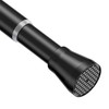 Fvonzn Adjustable Tension Rod 30-64 Inch - Black No-Drill Curtain