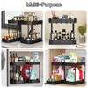 Ukeetap Multi-Purpose Pull-Out Storage Organizers, Under Sink/Cabinet Organizers and Storage