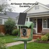 CINMOORE Smart Bird Feeder with Camera - Solar Powered, AI