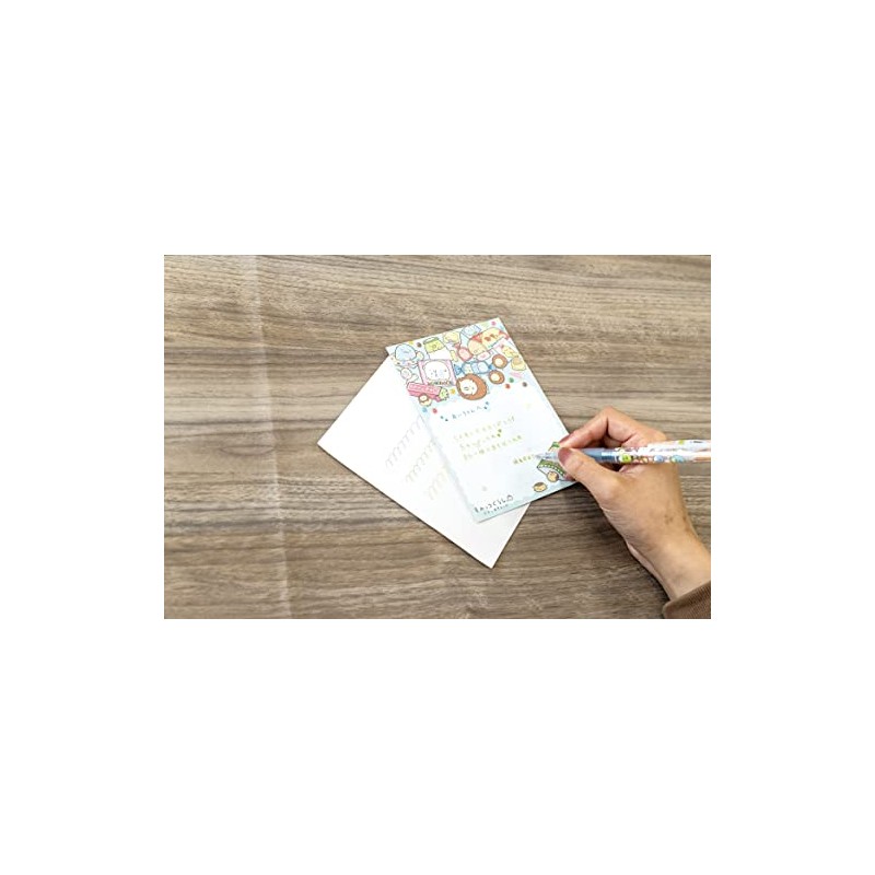 San-x Rilakkuma Sarasa Clip Marble Color Cotton Candy Chairoi Bear