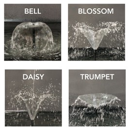 Atlantic Water Gardens Fountain Head for MD-Series Mag Drive Pumps, MD1000 - MD2000