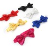 YeeHeen Sequin Bow Ties for Kids Adjustable Pre-tied Shiny Bowtie