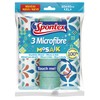 Spontex Microfibre Mosaic Microfibre Cloths, Ideal for Wet and Dry
